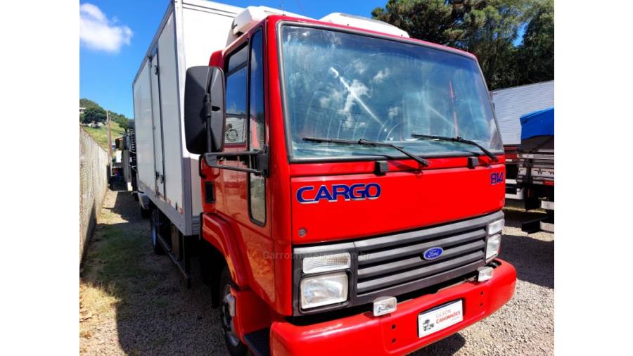 FORD - CARGO 814 - 1999/1999 - Vermelha - Sob Consulta