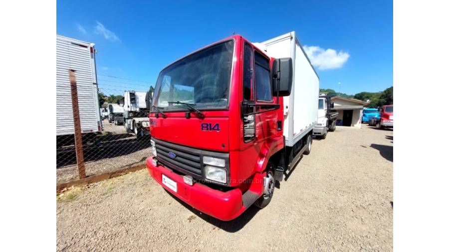 FORD - CARGO 814 - 1999/1999 - Vermelha - Sob Consulta