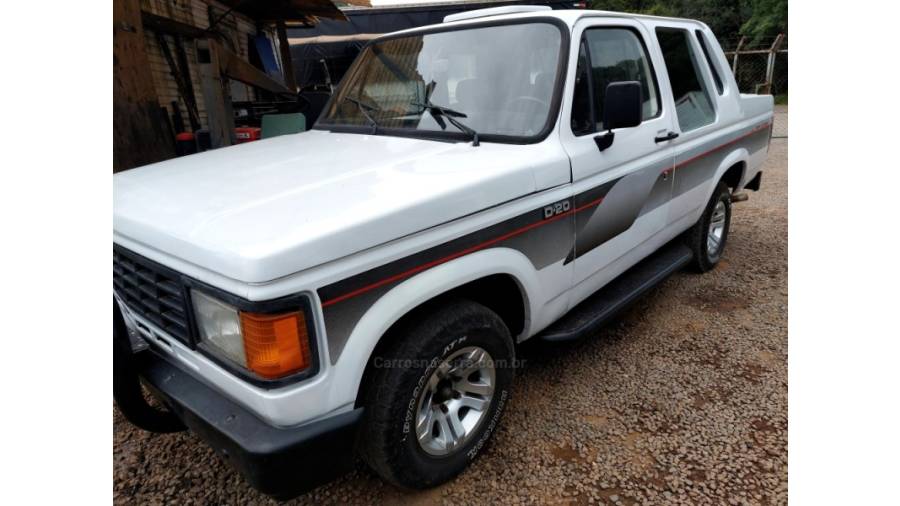 CHEVROLET - D20 - 1989/1989 - Branca - Sob Consulta