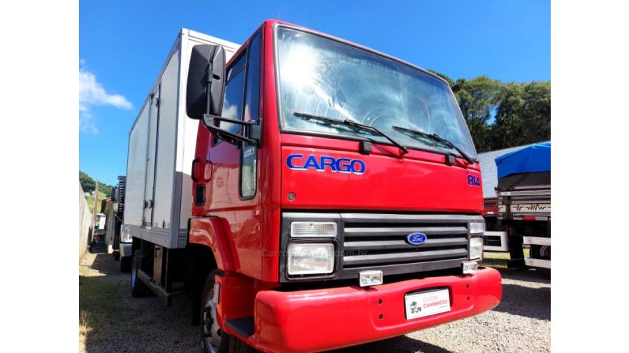 FORD - CARGO 814 - 1999/1999 - Vermelha - Sob Consulta